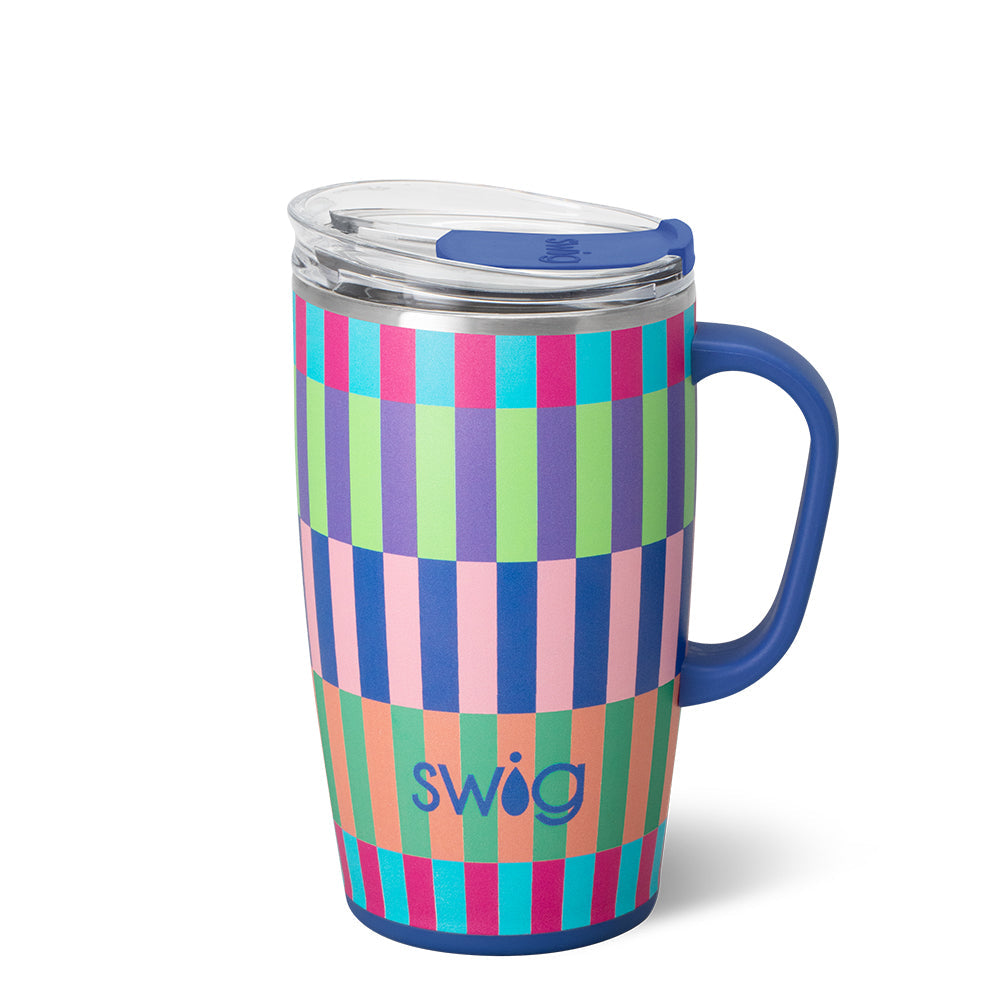 Brite Stripe Travel Mug 18oz