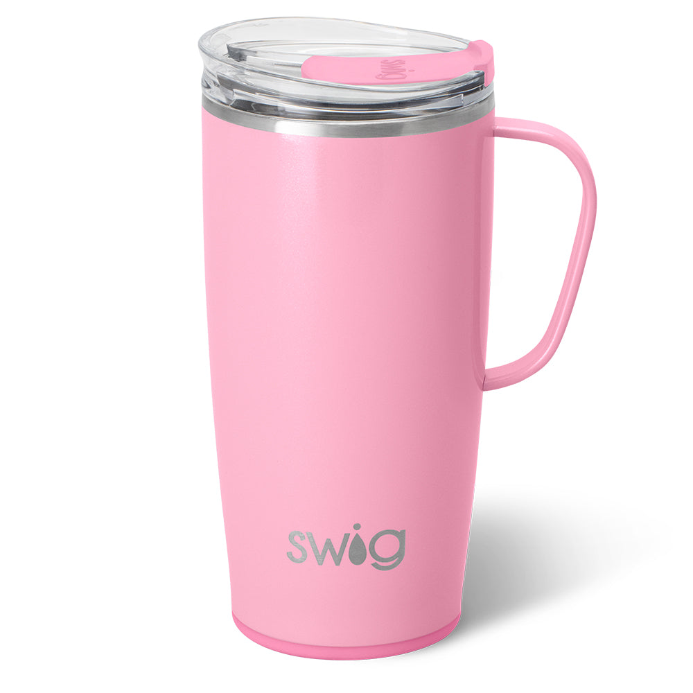 Shimmer Bubblegum Travel Mug 22oz