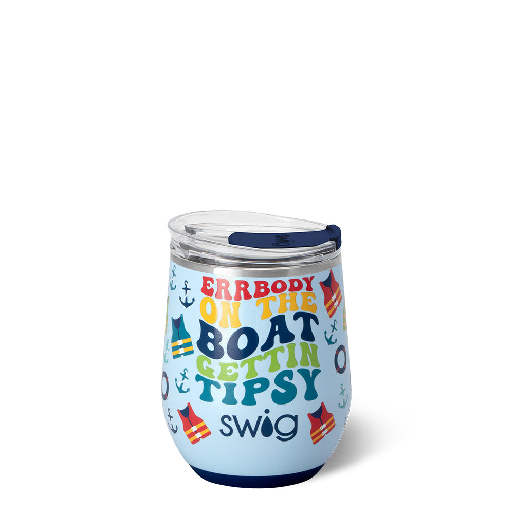 Errbody On The Boat Stemless Wine 12oz