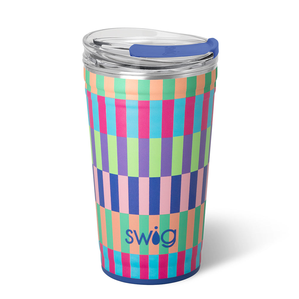 Brite Stripe Party Cup 24oz