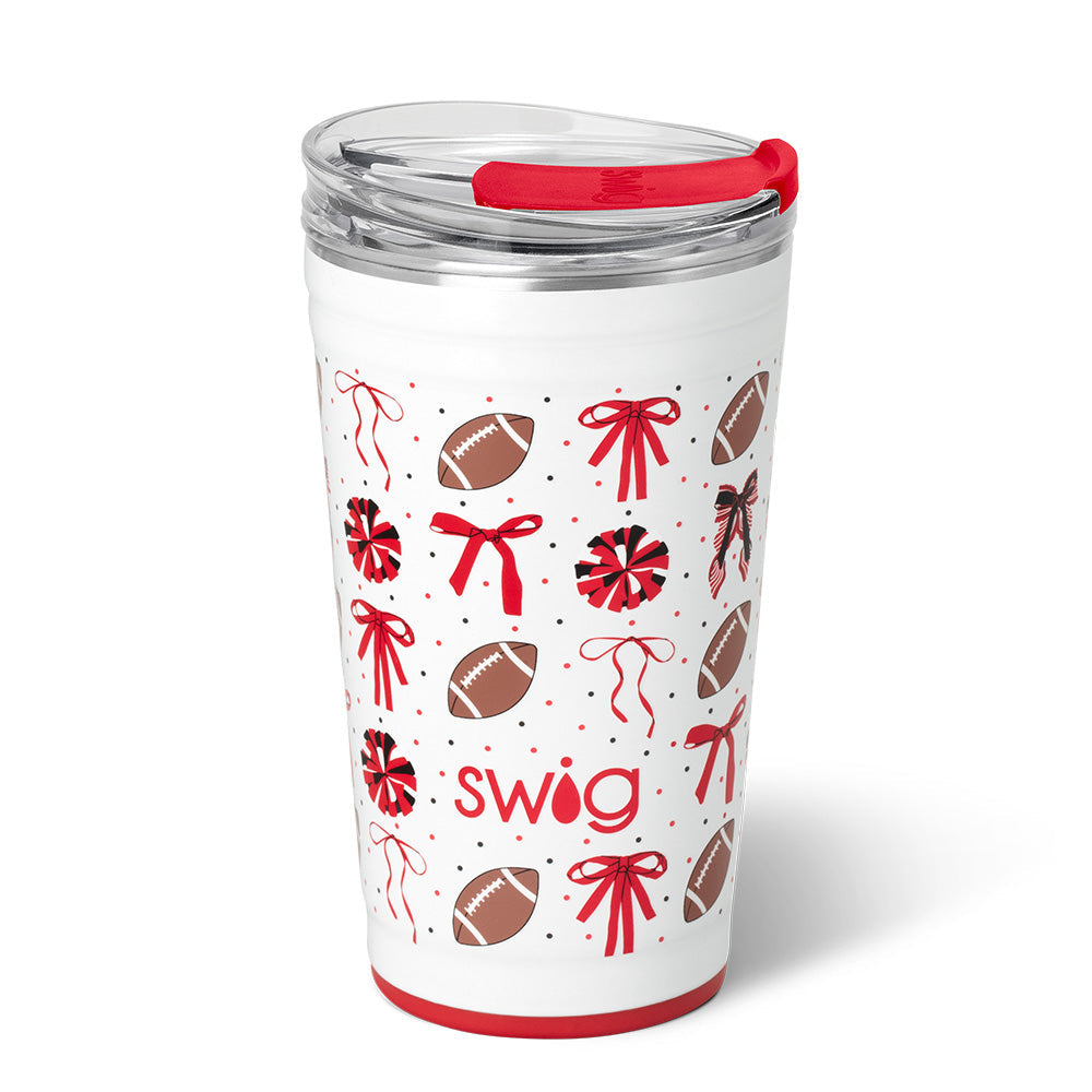 We've Got Spirit Black + Red Party Cup 24oz