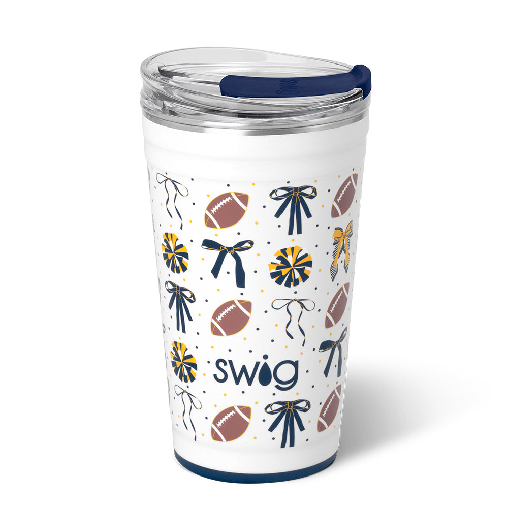 We've Got Spirit Navy + Yellow Party Cup 24oz