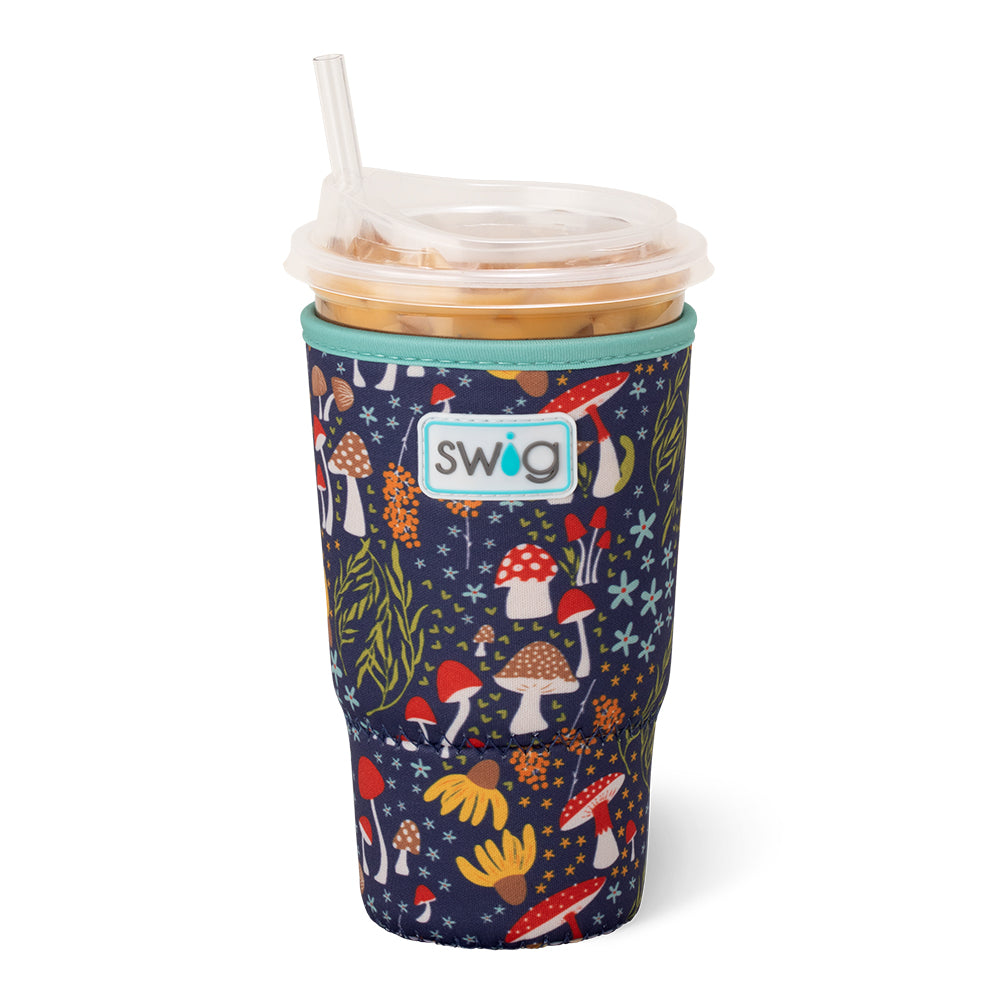 Mushroom Meadow Large Iced Cup Coolie
