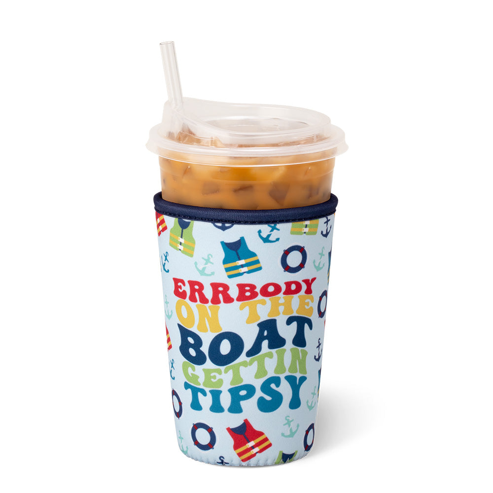 Errbody On The Boat Medium Iced Cup Coolie