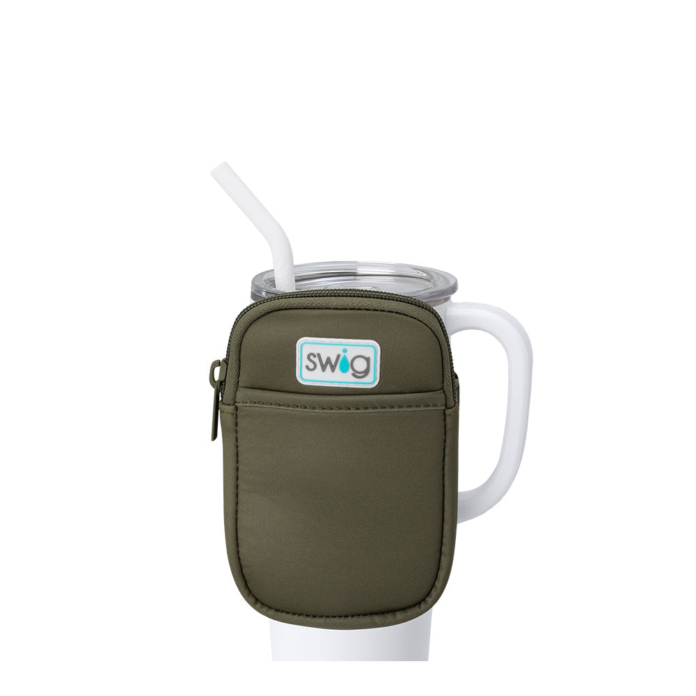 Olive Mega Mug Pouch