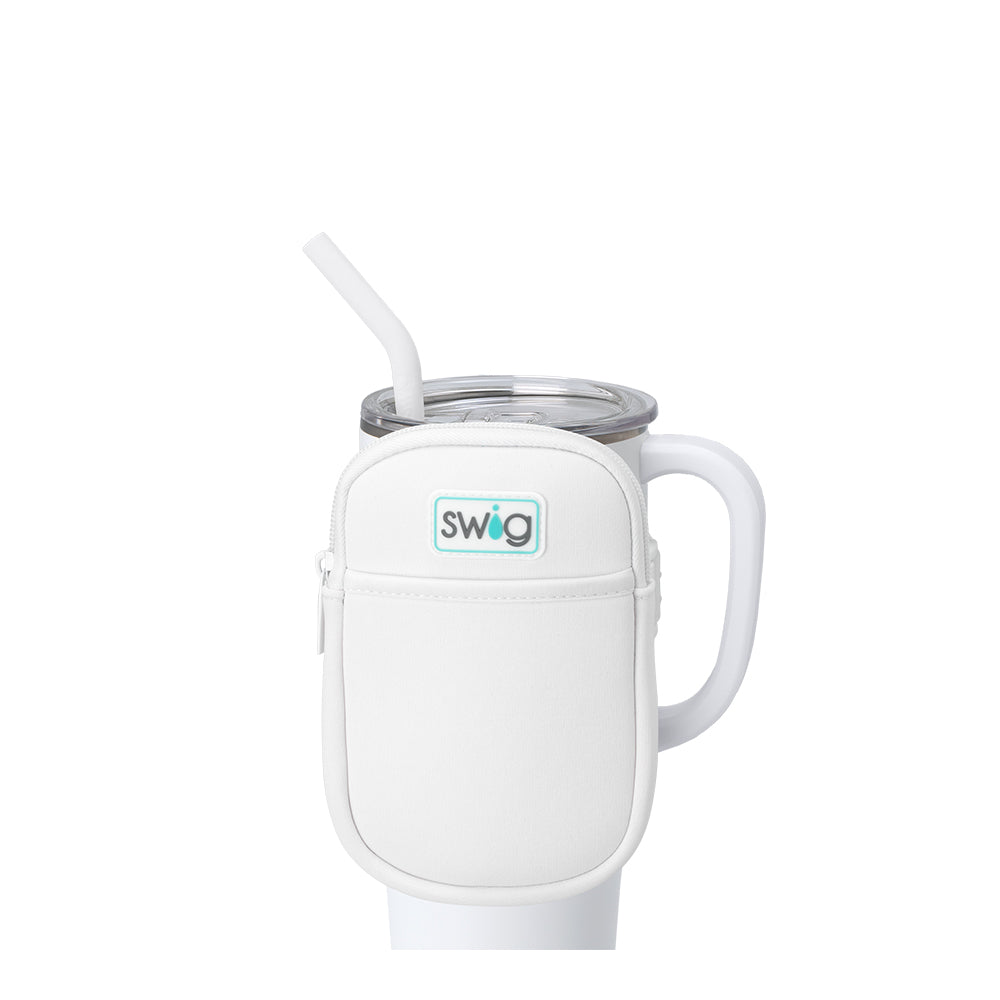 White Mega Mug Pouch