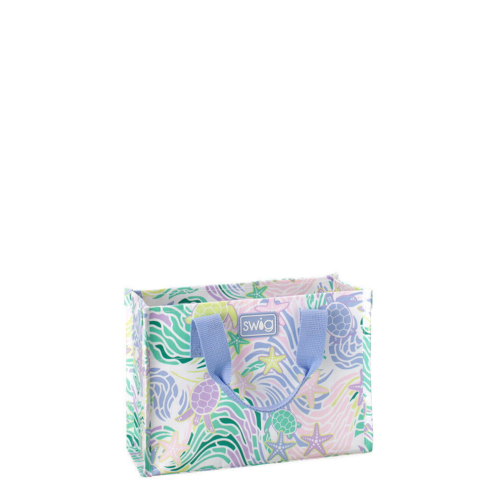 Sea Swirl Reusable Gift Bag Small