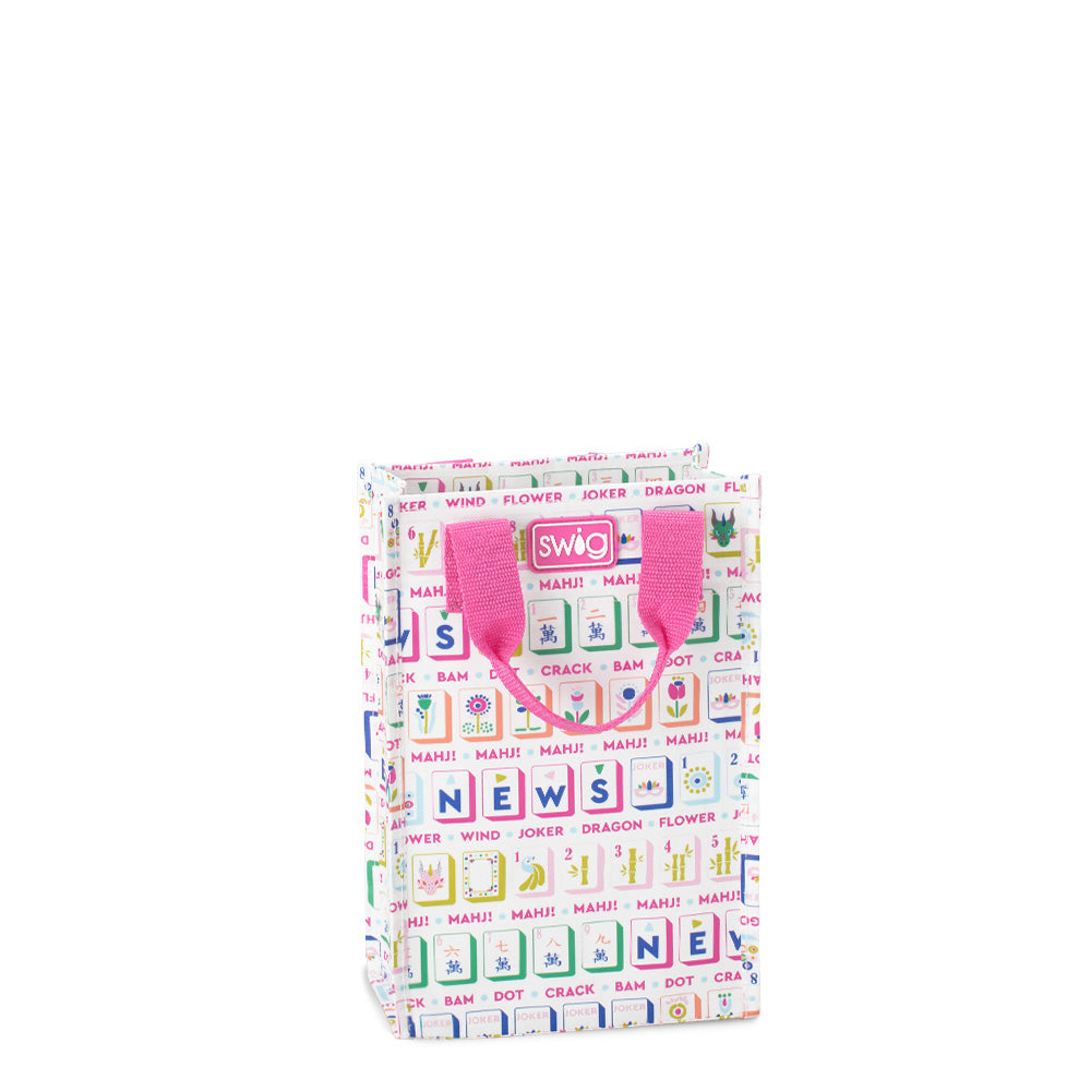Mahjong Reusable Gift Bag Tall